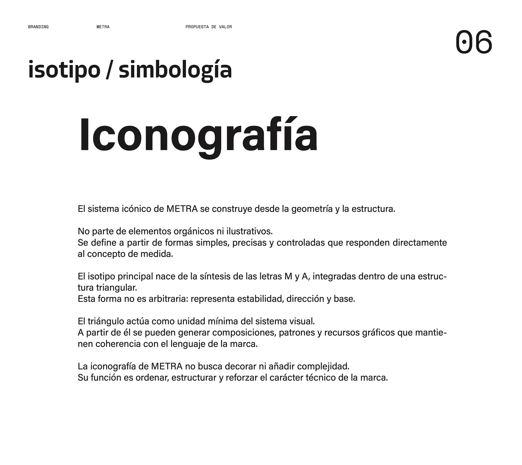 La iconografía de Metra