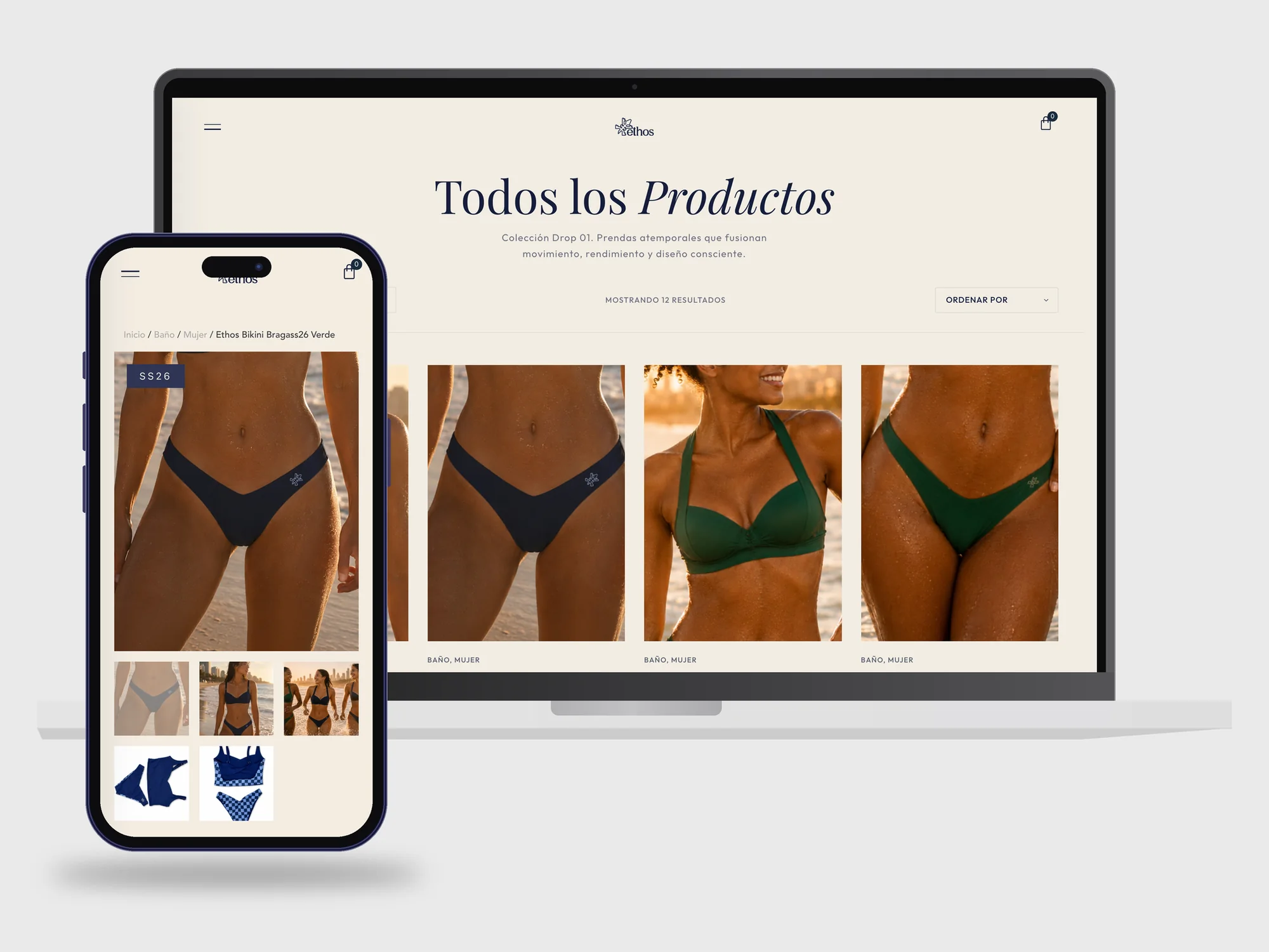 El catálogo y la ficha de producto