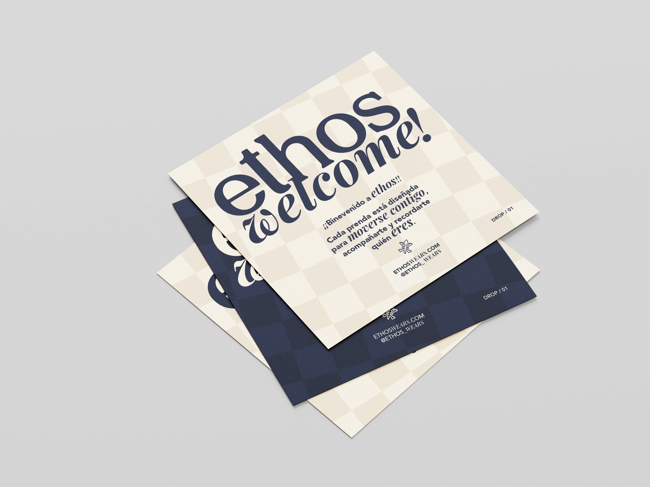 Ethos — Flyer mockup